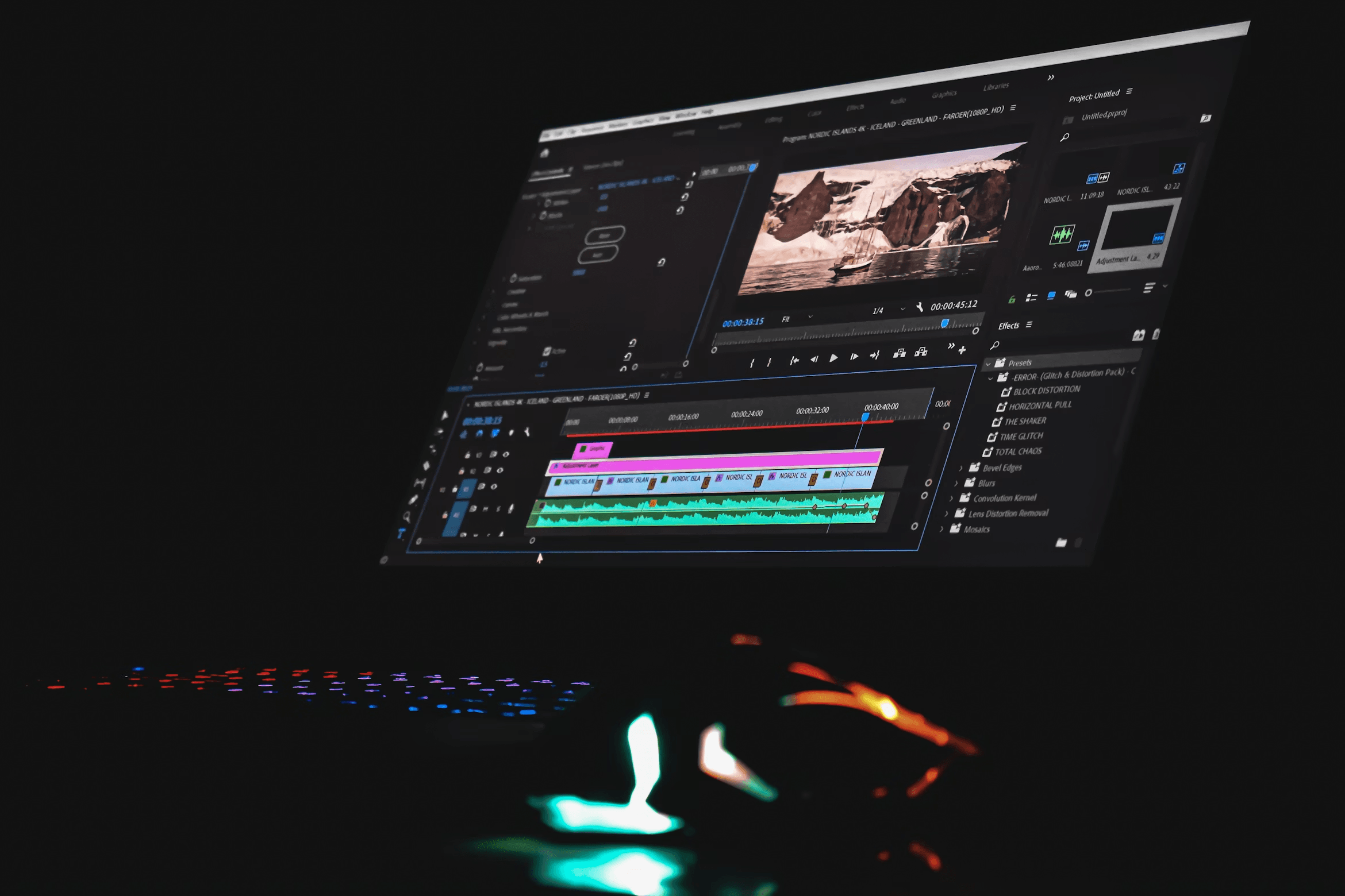 sync. x Premiere Pro
